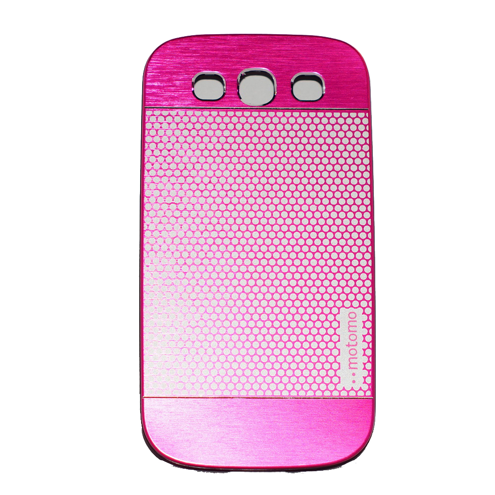 Hátlap Samsung S3 (GT-I9300) pink-fekete