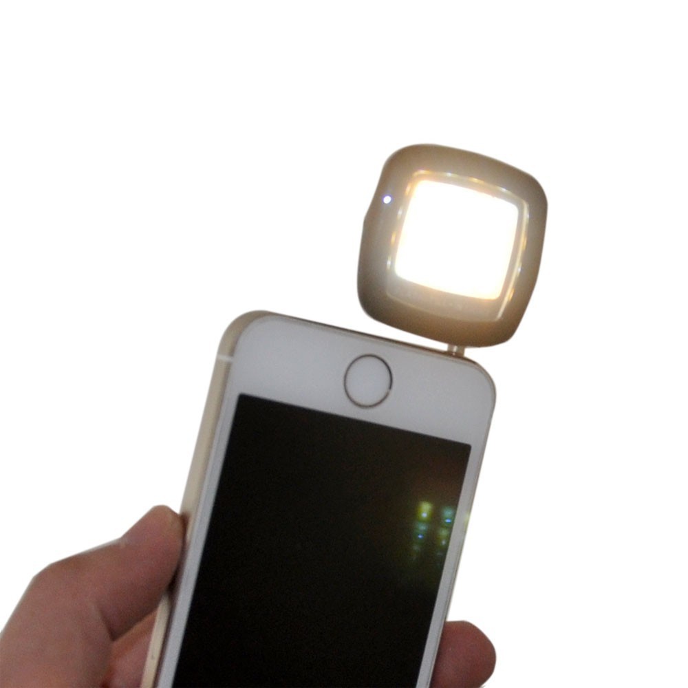 Selfie LED vaku Selfie LED füllhalgató helyére csatlakoztatható